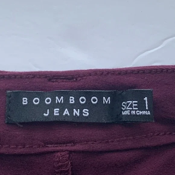 BoomBoom Jeans Skinny Mid Rise Pants - Picture 4 of 7